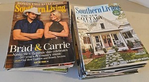Southern Living Magazines - Group of Assorted 2019-2024 Issues