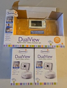 Summer Infant Dual View Video Monitor Set With 2 Cameras