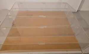 Clear Acrylic Display Boxes 33 X 7 X 7 (Lot of 4)