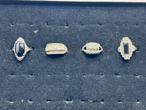 Vintage Marcasite 925 Sterling including Cabochons & Channeled Semi Precious Gemstones