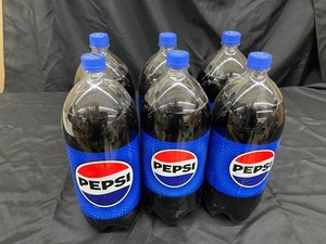 Pepsi Cola 2 Liter Bottles (Lot of 6)