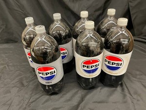 Pepsi Diet Caffeine Free 2-Liter Bottles (Lot of 7)