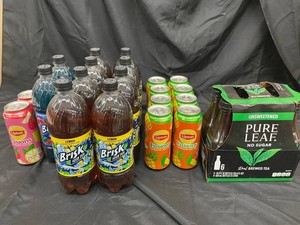 Brisk, Lipton Fusion & Pure Leaf Iced Tea Mixed Lot