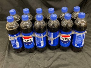 Pepsi Cola 16.9 Fl Oz Bottles (Lot of 12)