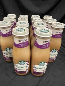 Starbucks Frappuccino Oatmilk Dark Chocolate Brownie 13.7oz (Lot of 14)
