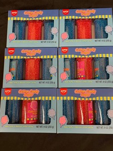 Amos Cotton Candy Sugar 9 Oz (Lot of 6)