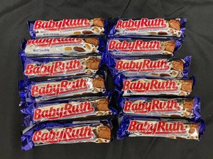 Baby Ruth 1.9 Oz Candy Bars (Lot of 12)