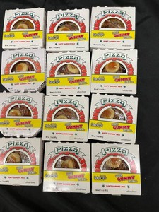 Rainboos Mini Gummy Pizza 1.4 Oz (Lot of 12)