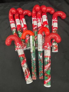 Hersheys Kisses & Chocolatey Candy Gems Candy Tube Mixed Lot - 11 Tubes