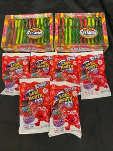 Life Savers Candy Canes & Kool-Aid Candy Mixed Lot