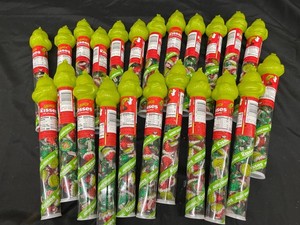 Hersheys Grinch Kisses Milk Chocolate 2.08oz Tubes (Lot of 24)