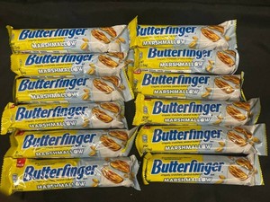Butterfinger Marshmallow Candy Bars 1.9 Oz (Lot of 12)