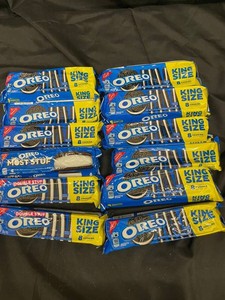 OREO King Size Cookie Assortment - Original, Most Stuf & Double Stuf (Lot of 12)