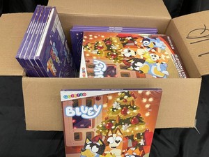Bluey Galerie Holiday Countdown Chocolate Calendars (Lot of 12)