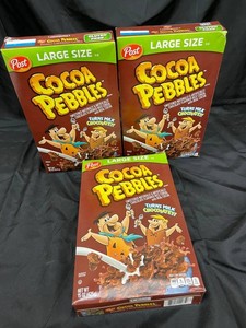 Post Cocoa Pebbles Gluten-Free Cereal 15 Oz (Lot of 3)