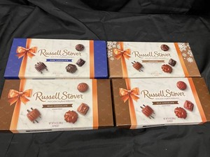 Russell Stover Chocolate Assortment Boxes 16-Piece (Lot of 4)