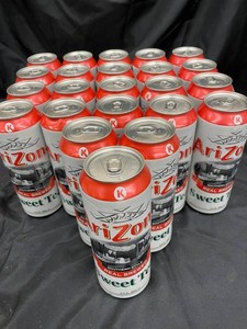 Arizona Southern Style Sweet Tea 22 Fl Oz Cans (Lot of 23)