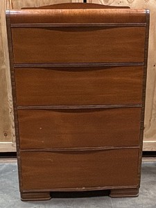 brown wooden dresser
