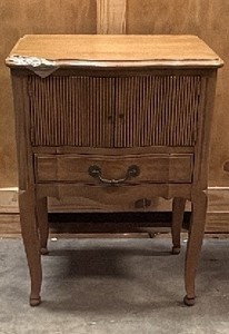 wooden night stand