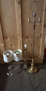 assortment of lamps