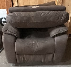 brown reclining chair