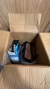 box of miscellaneous items
