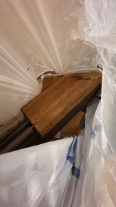 boxes of kitchen knifes and a popcorn maker