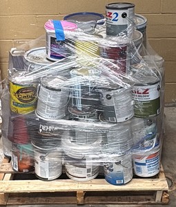 pallet of paint
