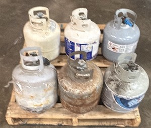 pallet of propane