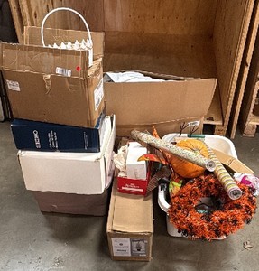 Christmas and Halloween items