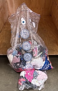 bags of childrens clothes