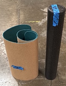 Yoga mat and foam roller