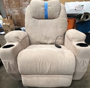 Tan reclining chair