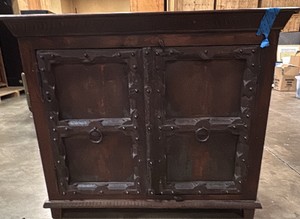 Dark brown cabinet