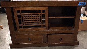 Brown cabinet