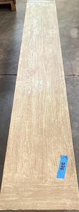 Long wooden bench