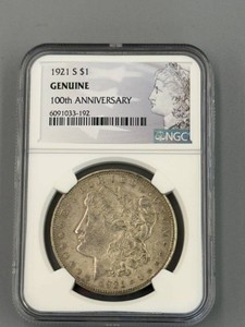 1921 Morgan Silver Dollar