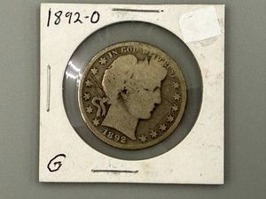 1892O Barber Half Dollar G