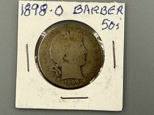 1898O Barber Half Dollar