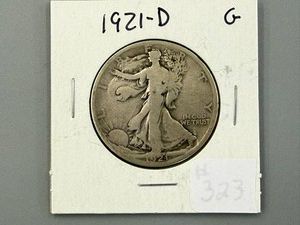1921D Walking Liberty Half Dollar G