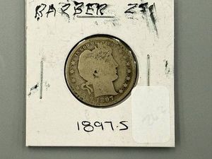 1897S Barber Quarter