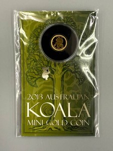 2013 Australian Koala .5 Gram .9999 Gold Coin