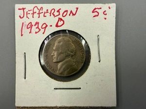 1939O Jefferson Nickle