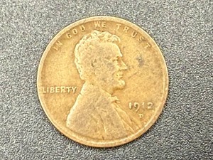 1912D Lincoln Penny VG8