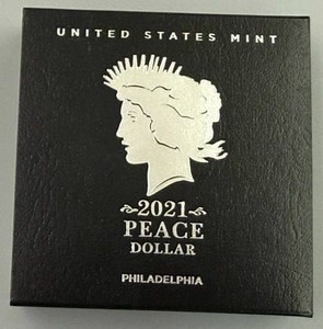2021 Peace Dollar 100th Anniversary Coin .858 oz .999 Silver