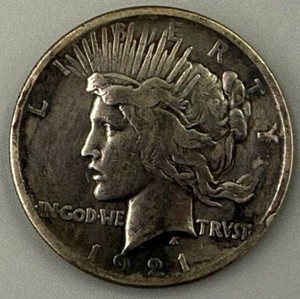 1921 Peace Dollar