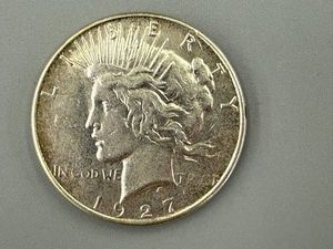 1927S Peace Dollar