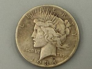 1934S Peace Dollar