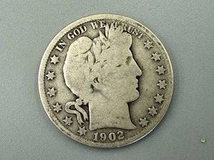 1902S Barber Half Dollar