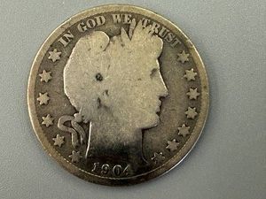 1904 Barber Half Dollar